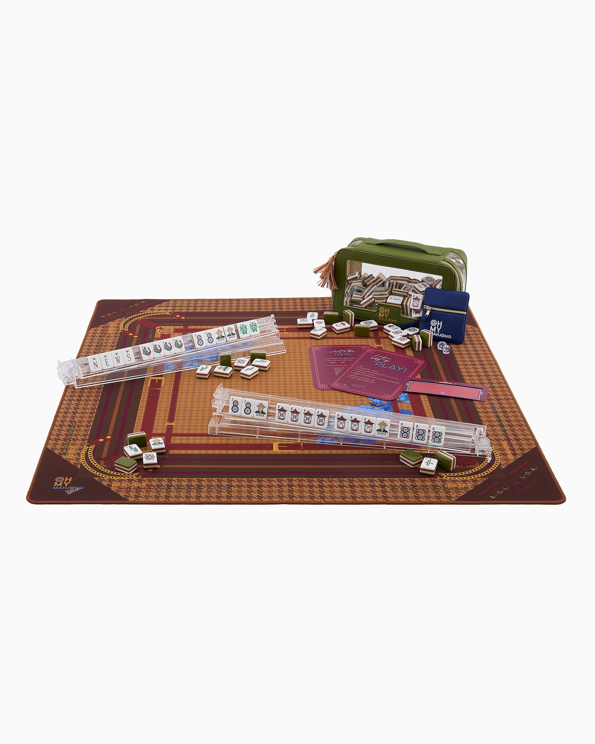 Palomino Mat in Tube - Oh My Mahjong