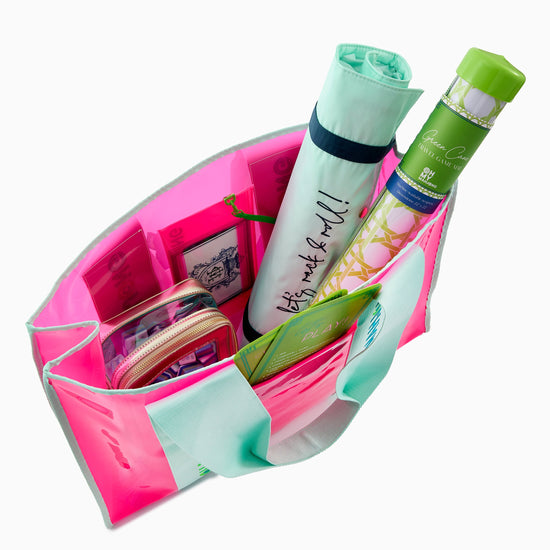 Pink Beach Bag - Oh My Mahjong