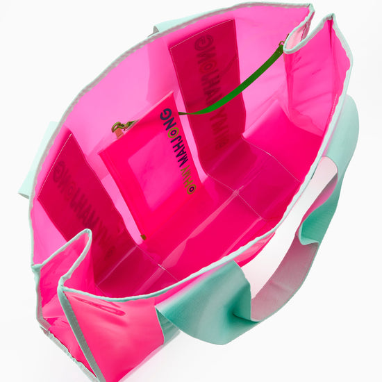 Pink Beach Bag - Oh My Mahjong