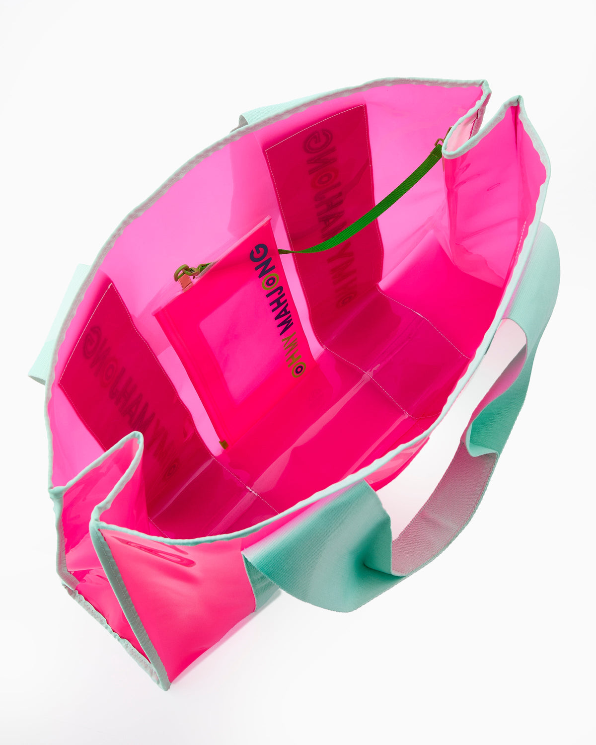 Pink Beach Bag - Oh My Mahjong