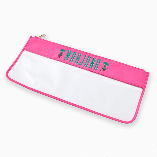 Pink Monkey Mahjong Bag - Oh My Mahjong