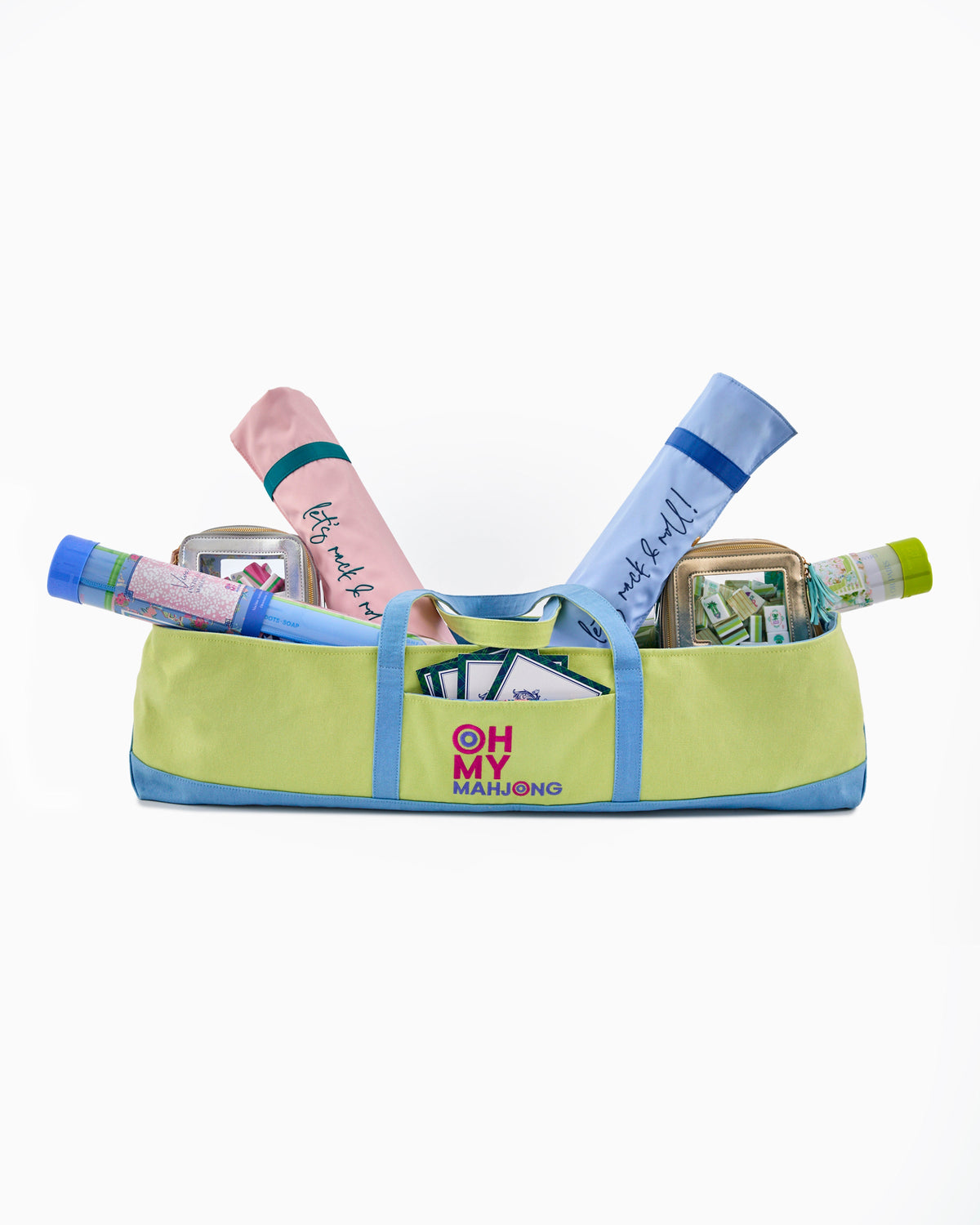 Pistachio Mat Storage Bag - Oh My Mahjong