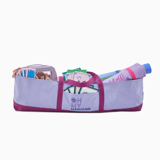 Purple Mat Storage Bag - Oh My Mahjong