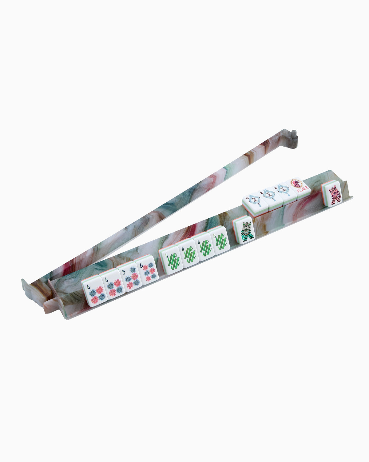 Sandstone Rack and Pusher Set - Oh My Mahjong