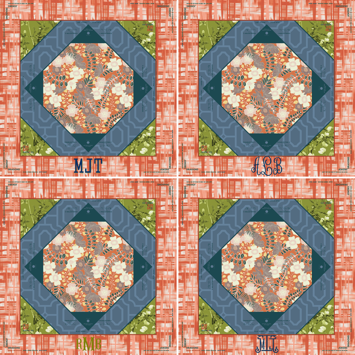 Sedona Mat in Tube - Oh My Mahjong