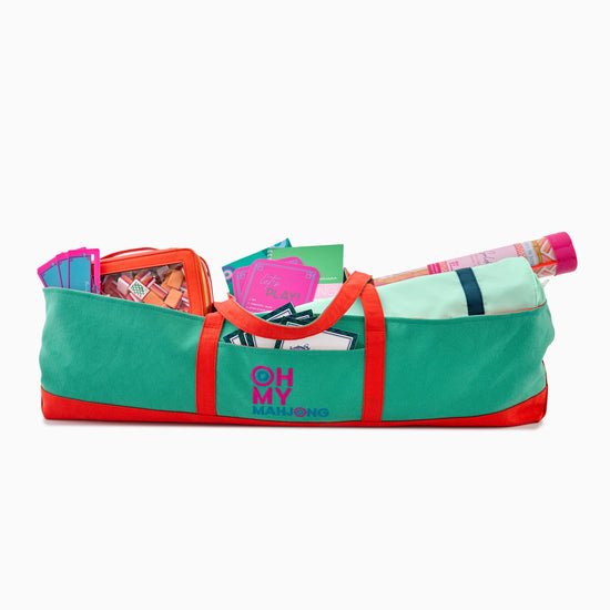 Teal Mat Storage Bag - Oh My Mahjong