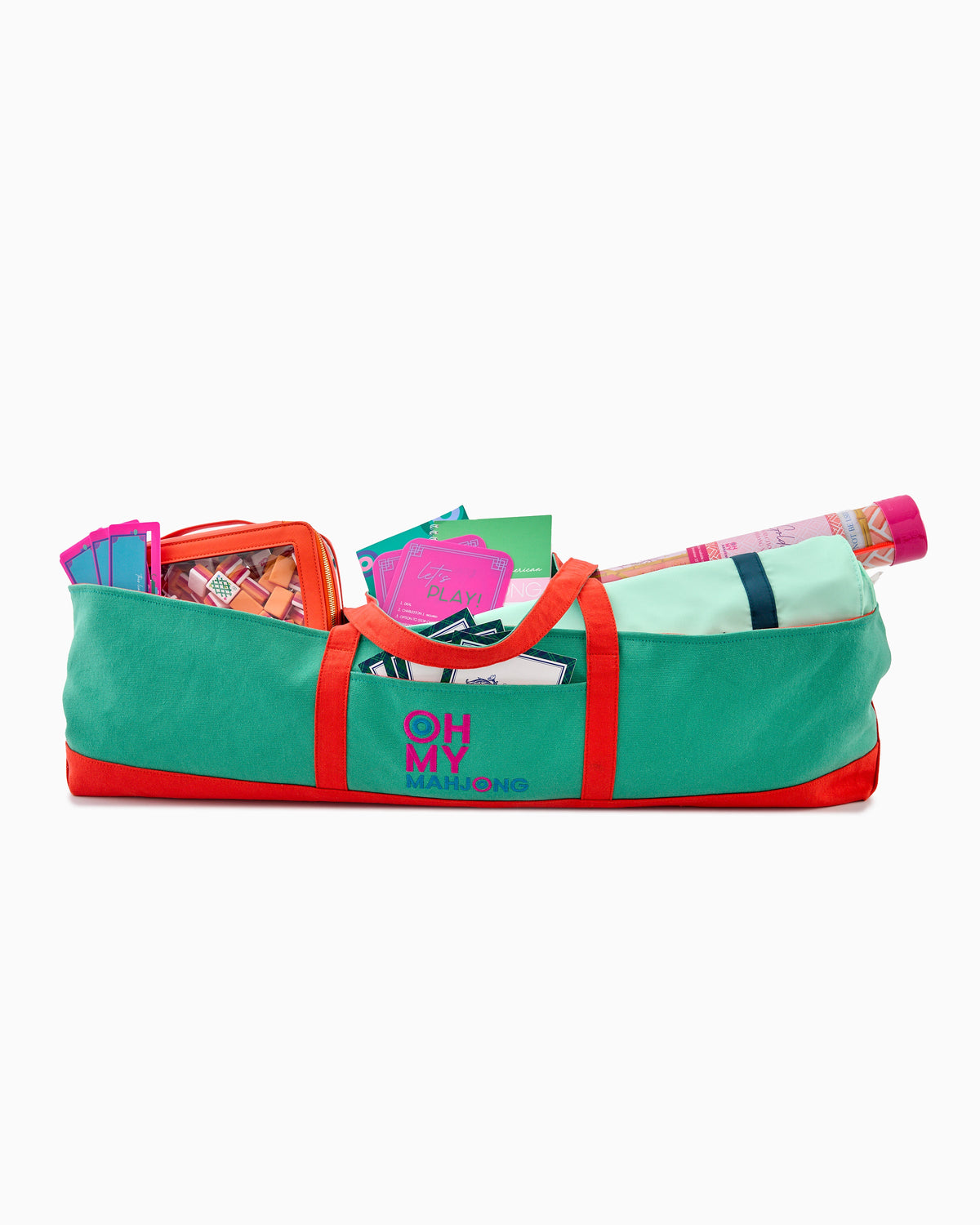 Teal Mat Storage Bag - Oh My Mahjong