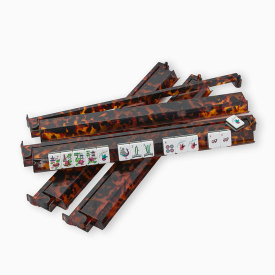 Tortoise Shell Rack & Pusher - Oh My Mahjong