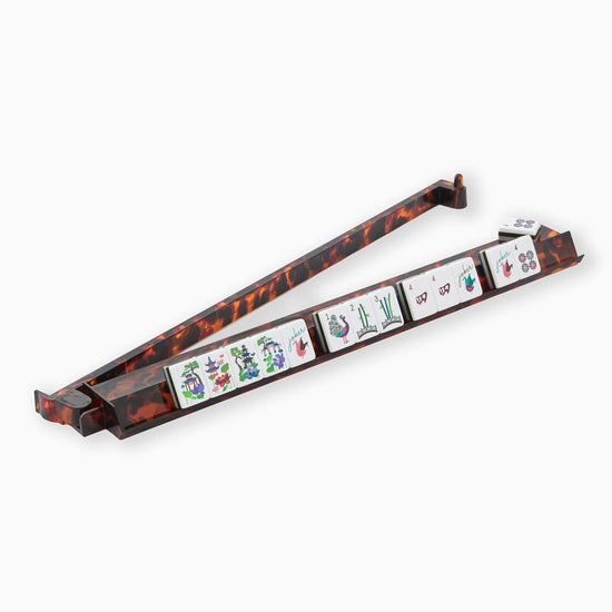 Tortoise Shell Rack & Pusher - Oh My Mahjong
