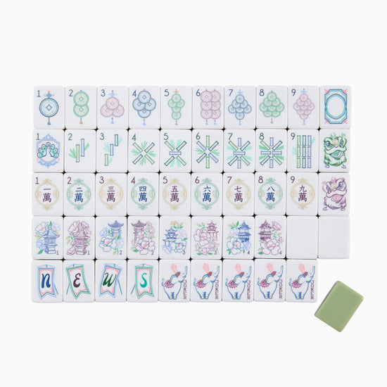 Willow Mahjong Tiles - Oh My Mahjong
