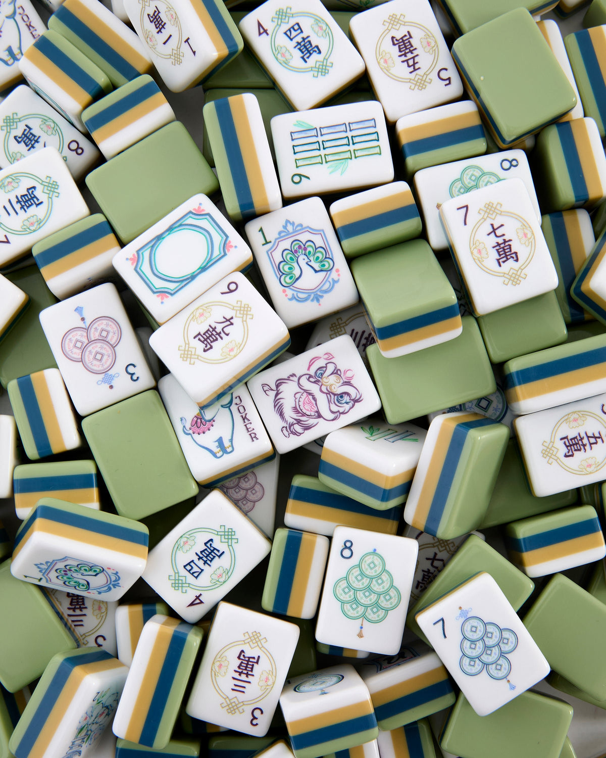 Willow Mahjong Tiles - Oh My Mahjong
