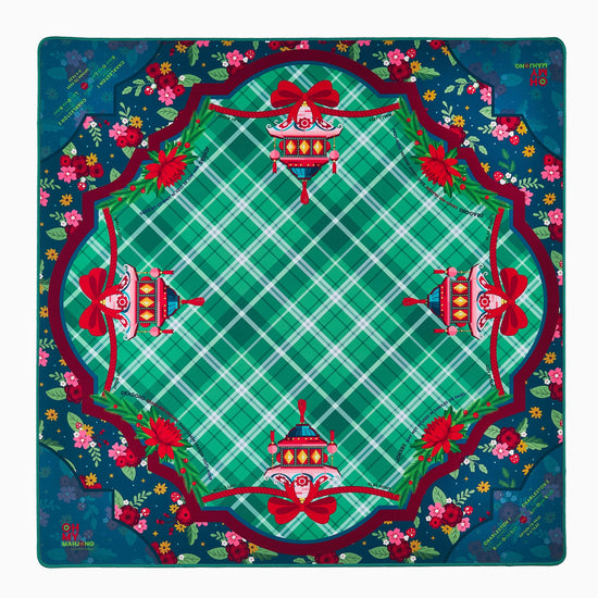 Yuletide Mat in Tube - Oh My Mahjong